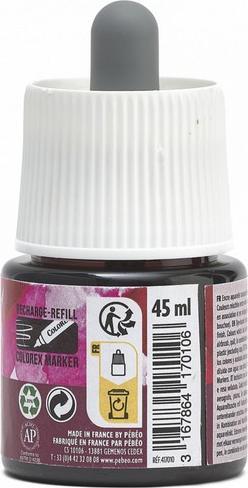 Produktbild Pebeo Colorex Wassertinte (Bordeaux, 45 ml)