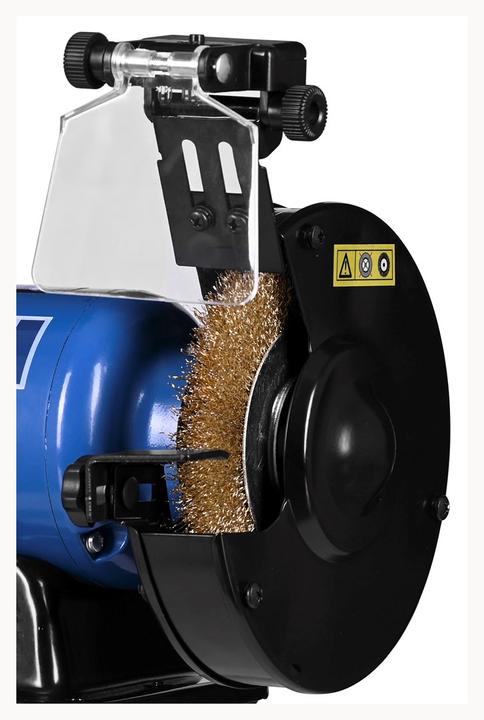 Image du produit Scheppach SM150LB Ponceuse double avec brosse - 230-240V 50Hz 400W - 150mm (Meuleuse d'établi, 400 W)