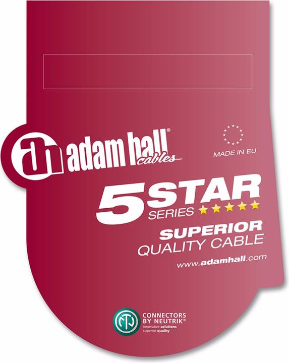 Produktbild Adam Hall 5 STAR S 425 SS 0040 Lautsprecherkabel (0.40 m, 10 mm²)