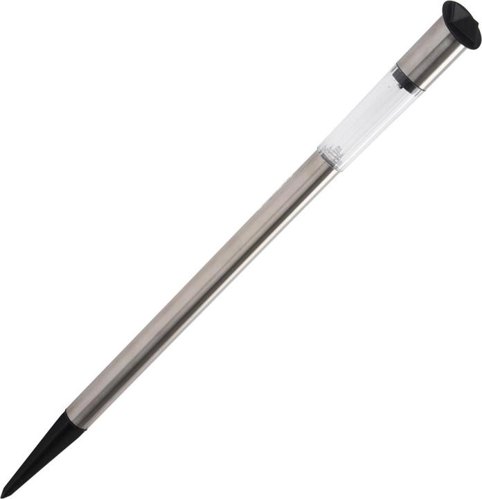 Produktbild ProGarden 6er-Set Elegante Solar Gartenlampe aus Edelstahl, mit Erdspiess, 70 x 3 cm