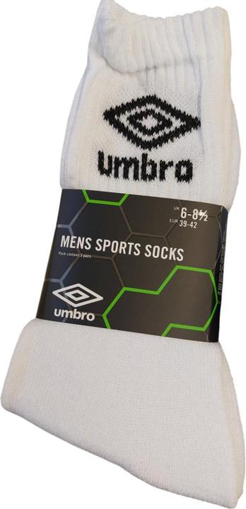 Produktbild Umbro Sportsocken 3-er Pack (39 - 42)