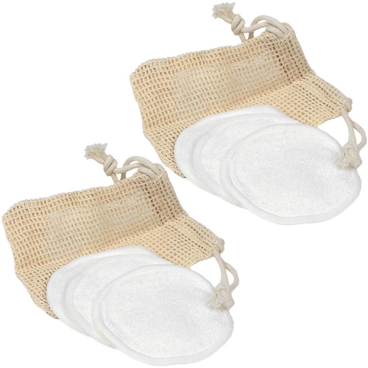 Actual product image Casativo Reusable make-up remover pads, 6 pieces