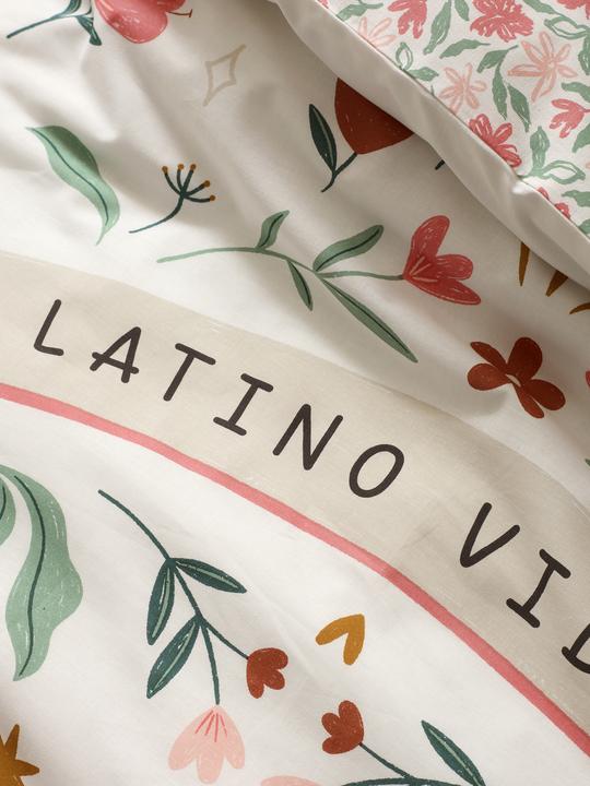 Image du produit Vertbaudet Parure de lit enfant LATINO VIBES en coton recyclé