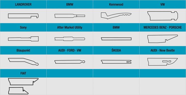 Actual product image HAZET Radio dismounting tool 4655-1