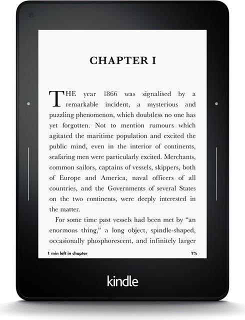 Amazon Kindle Voyage WiFi + 3G (6", 4 GB, Black)