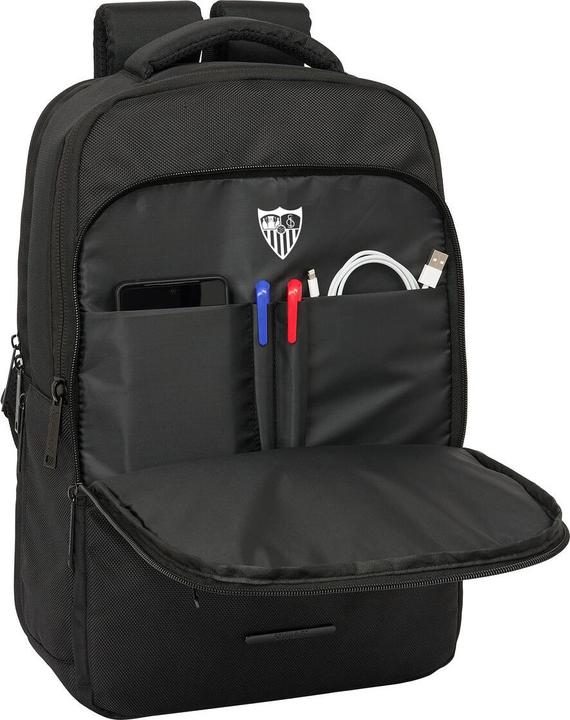 Actual product image Sevilla Fútbol Club Laptoptasche BUSINESS Schwarz 29 x 44 x 15 cm (15")