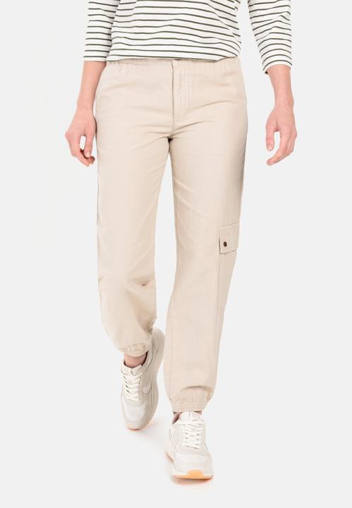 Actual product image Camel Active Loose fit cargo made from a cotton-linen blend (W29/L32)