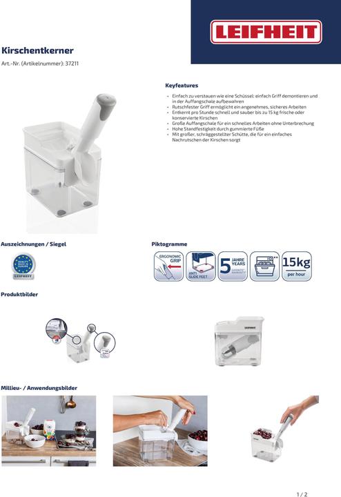 Produktbild Leifheit Kirschentkerner