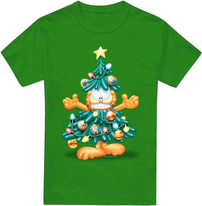 Immagine prodotto Garfield Maglietta Albero Uomo (4XL)