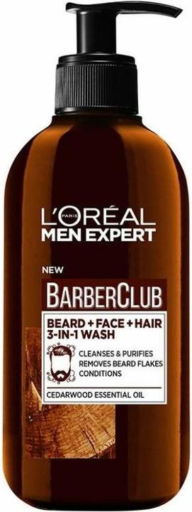 L'Oréal Paris L'Oréal - Men Expert Barber Club Beard and Face Wash 200 ml (200 ml)