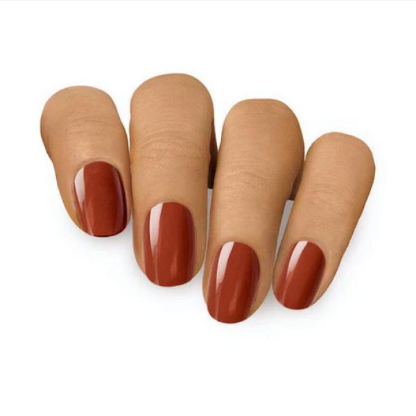 Immagine prodotto MoYou London Strisce per unghie in gel rosso ruggine (Essiccatore smalto per unghie, Rosso arrugginito)