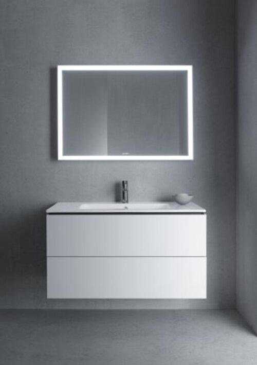 Actual product image Duravit Furniture washbasin ME by Starck m ÜL m HLB 630x490mm 1 tap hole white WG (490 mm, 630 mm)