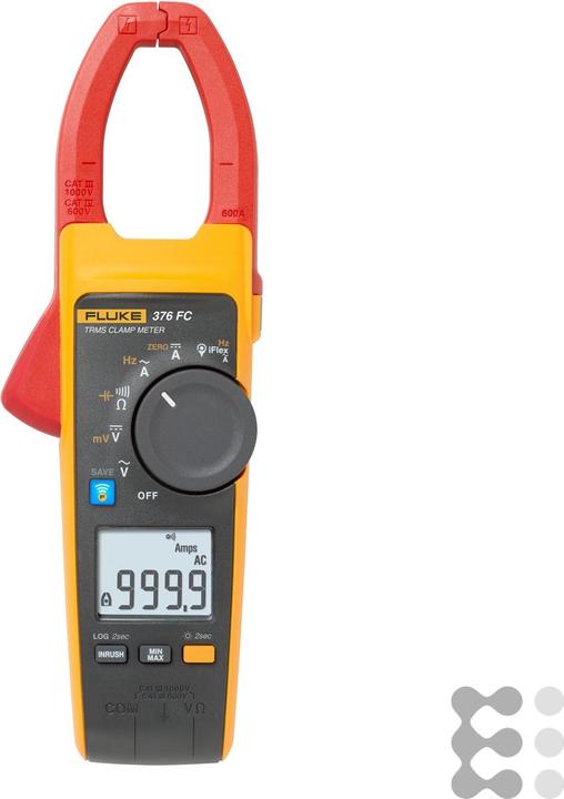 Image du produit Fluke Multimètre à main, pince de courant di (CAT III 1000V, CAT IV 600V)