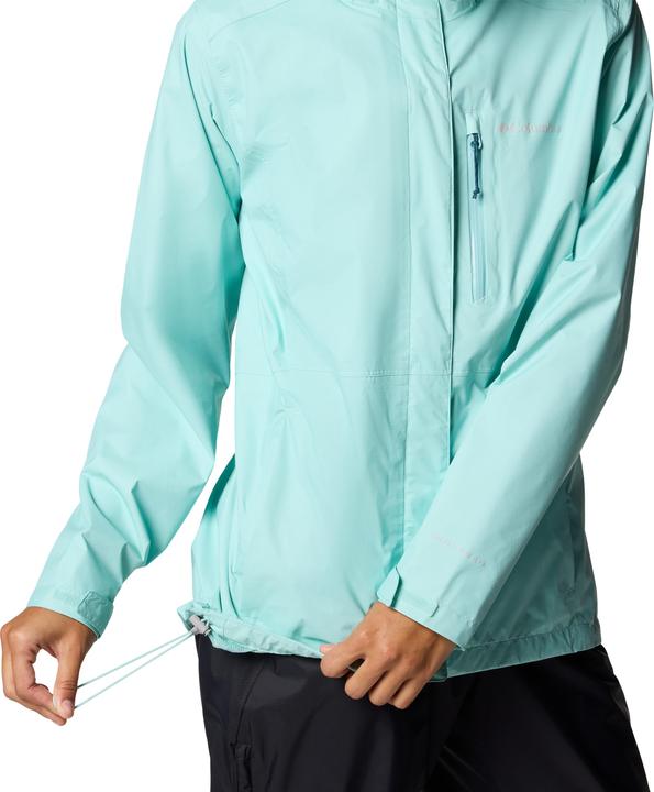 Actual product image Columbia Women's Pouring Adventure™ III Hooded Waterproof Jacket (L)