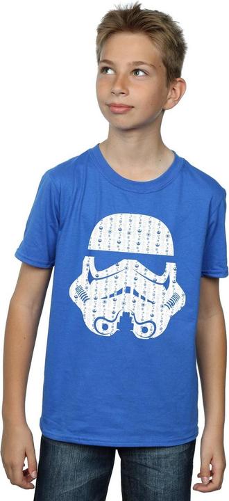 Immagine prodotto Star Wars Christmas Stormtrooper Helmet Maglietta Ragazzi (116)