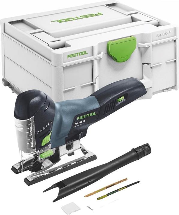 Productafbeelding Festool CARVEX PSC 420 HPC4,0 EBI-Set 18V Li-Ion accu decoupeerzaagmachine set in systainer - 120mm