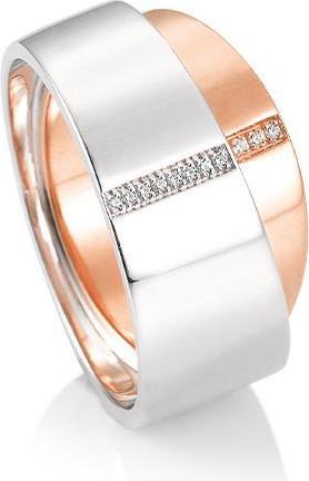 Produktbild Breuning RING - BRILL. 0,055 Ct. H/si (51, 750/18 K Gold)