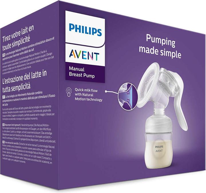 Actual product image Philips Avent Manual breast pump