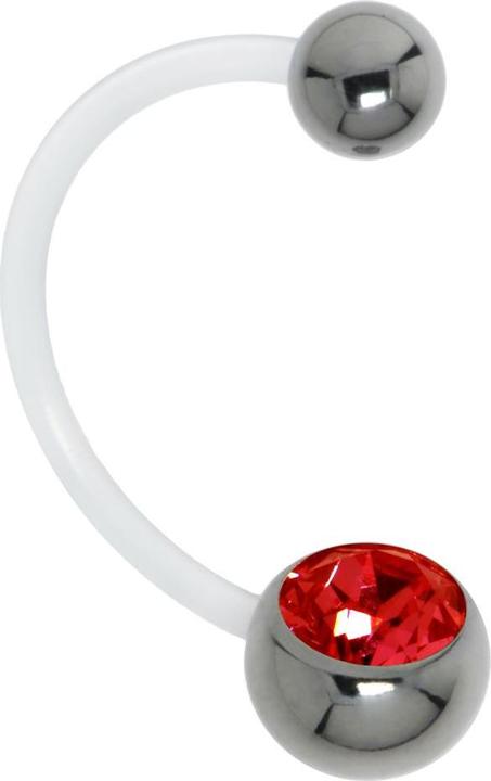 Rot, Silber, Transparent