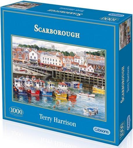 Actual product image Gibsons Jigsaw Puzzle Scarborough, Yorkshire 1000 pieces (1000 pieces)