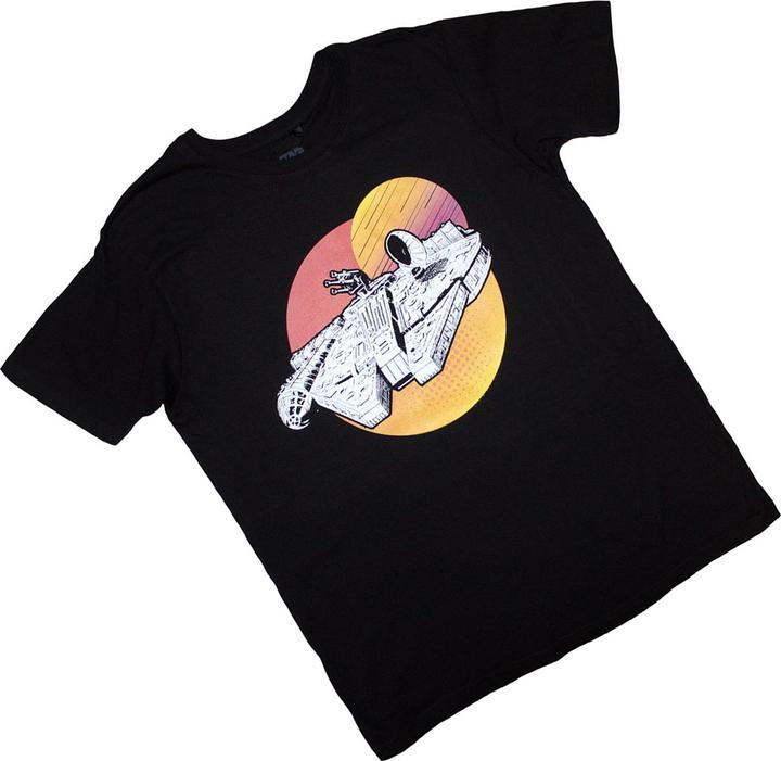 Immagine prodotto Star Wars Twin Suns Maglietta Millennium Falcon Adulto Unisex (L)