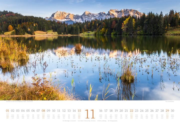 Produktbild Harmonie Kalender 2026 (45 x 33 cm, Harter Einband, Deutsch, Französisch, Englisch)