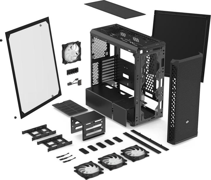 Image du produit Silentium PC Signum SG7V EVO TG ARGB - Tour - ATX - sans alimentation (ATX / PS/2) (ATX, mATX)