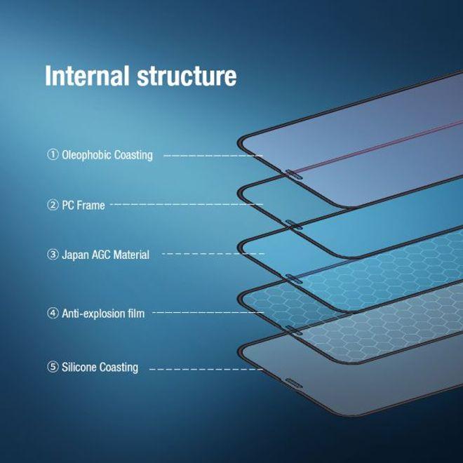 Image du produit Nillkin Couverture intégrale Verre de protection (1 pièce(s), Apple iPhone 12 Pro Max)
