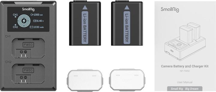 Produktbild SmallRig NP-FW50 Kit 3818 (Akku, Ladegerät)