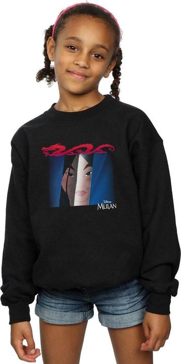 Produktbild Disney Mulan Face Peep Sweatshirt Mädchen (152, 158)