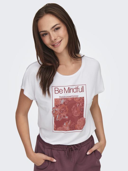 Immagine prodotto Only Play T-shirt loose fit con scollo rotondo e maniche a pipistrello (M)
