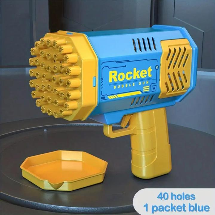 Produktbild Outdoor Active 40-Loch Elektrische Seifenblasenmaschine, automatische Seifenblasenpistole