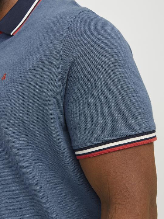 Actual product image Jack & Jones Classic Plus Size Polo Shirt (7XL)