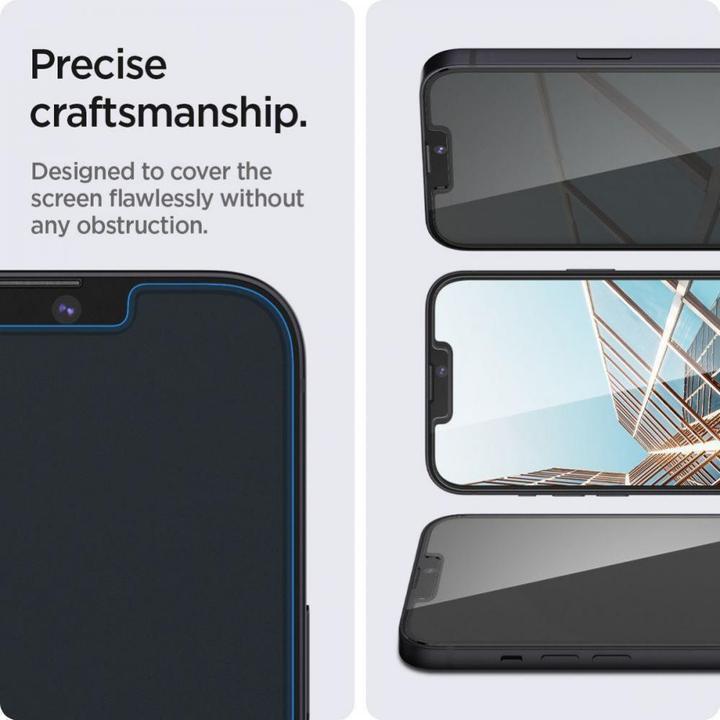 Immagine prodotto Spigen Glass.TR Slim iPhone 14/13 Pro/13 Privacy AGL05211 szkło hartowane AGL03393 (1 Pezzo/i, Apple iPhone 13 Pro, Apple iPhone 13)