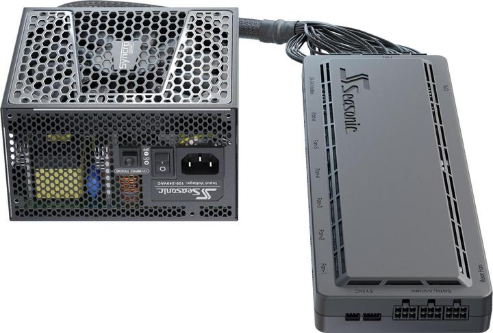 Actual product image Seasonic Syncro Q704 + Syncro DGC-650 (ATX, E-ATX, mATX, ITX)