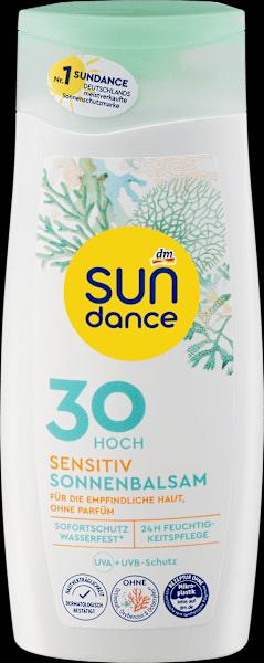 Produktbild dm Sundance Sonnenbalsam sensitiv (Sonnencreme, SPF 30, 200 ml)