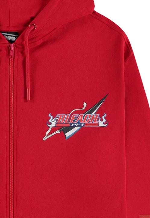 Produktbild Difuzed Bleach Kapuzenjacke mit Reissverschluss Red Grösse XL (XL)