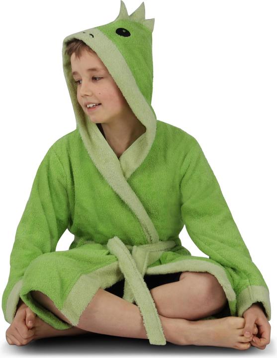 Produktbild Normani Frottee Bademantel für Kinder aus Bio-Baumwolle - 9703 (146, 152)