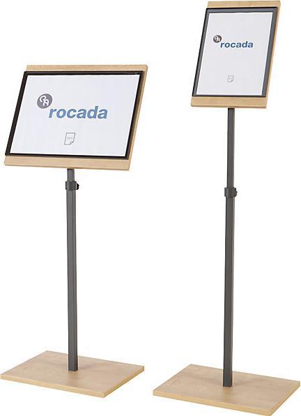 Produktbild Rocada Infodisplay, DIN A4, 132x40x30cm, magnetisch