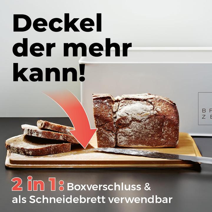 Image du produit Lumaland Cuisine Brotkasten mit Schneidebrett