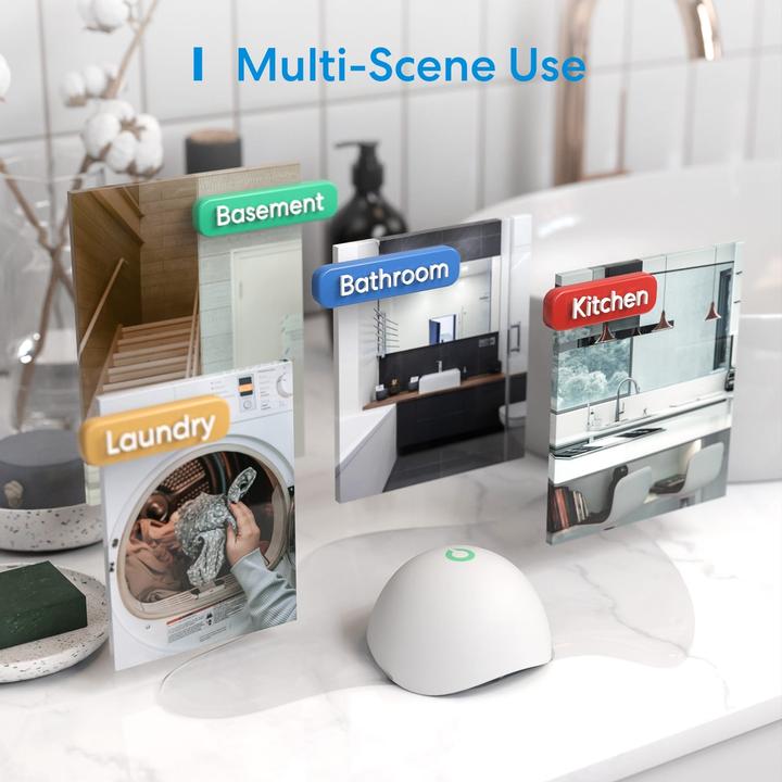 Actual product image Meross Smart Water Leak Sensor