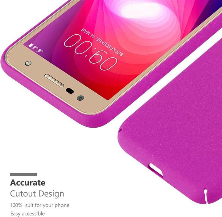 Productafbeelding Cadorabo Harde kaft Frosty Cover (LG X Power 2)