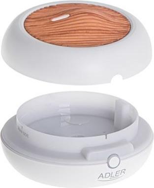 Immagine prodotto Adler AD 7969 Diffusore di aromi a ultrasuoni USB 3in1, bianco (70 ml)