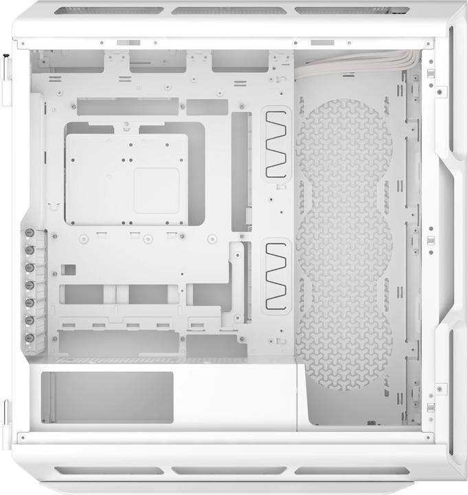 Actual product image Corsair Geh Midi 5000T (Tempered Glass) White (mATX, Mini-ITX, ATX, E-ATX)