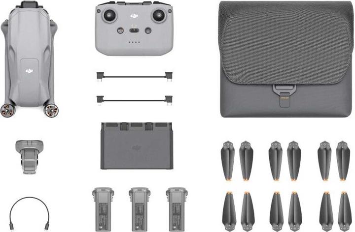 Image du produit DJI Air 3 Fly More Combo (RC-N2) (46 min, 720 g, 48 Mpx)