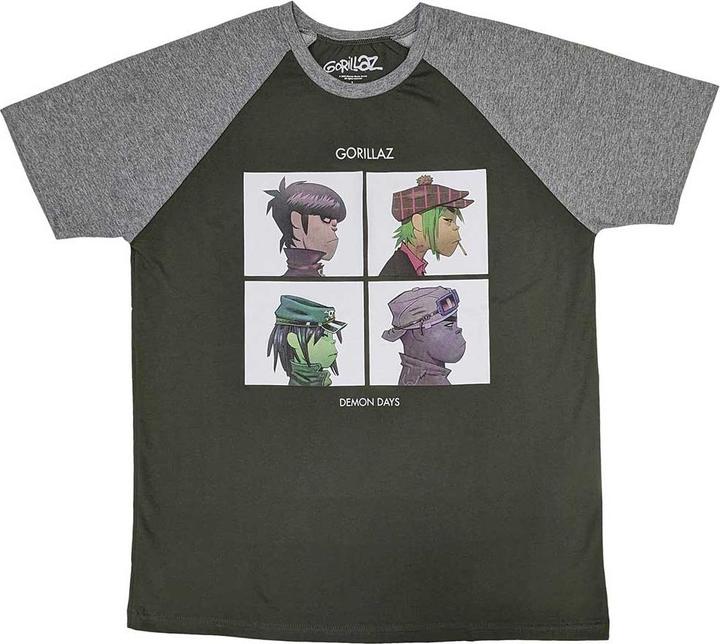 Gorillaz Demon Days Raglan