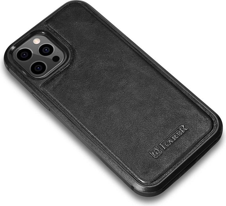 Image du produit iCarer Coque Fourre standard en cuir véritable (Apple iPhone 12 Pro Max)