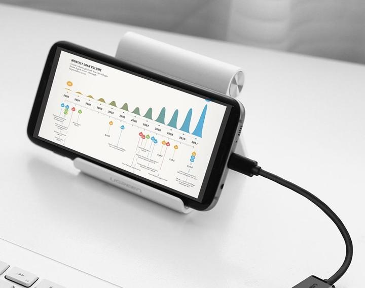 Produktbild Ugreen Micro USB 2.0 OTG Adapter Cable (0.10 m, USB 2.0)