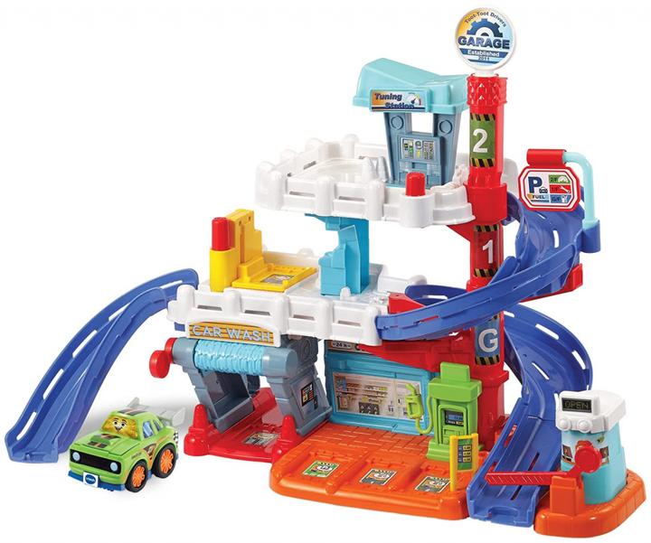 Image du produit VTech 556603 Toot - Toot Drivers Mega Set with 3 Vehicles (English Version) 18+ Months