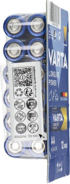 Actual product image Varta Longlife Power (12 pcs., AA, 2970 mAh)